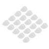 20pcs Desk Corner Protector Safety Silicone Baby Proof Corner Protector for Furniture Pure White