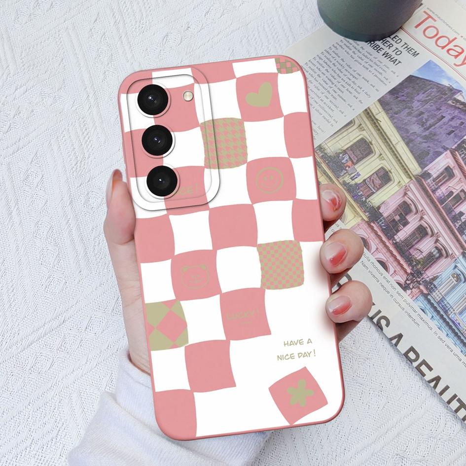 Чехол для телефона Samsung Galaxy S20 S21 + FE S22 S23 + Ultra Note 20 Ultra Fashion, противоударный квадратный силиконовый чехол для Samsung S23, бамперы Fundas