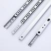 2Set Smooth Glide Bearing Drawer Slides 17Mm Wide Two Way Slide Drawer Glides 8"-17" Hardware Accessories Drawer Rail