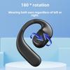 Беспроводная спортивная Bluetooth-гарнитура OWS YJ78: Вращающиеся открытые наушники с шумоподавлением, не вставляются в ухо