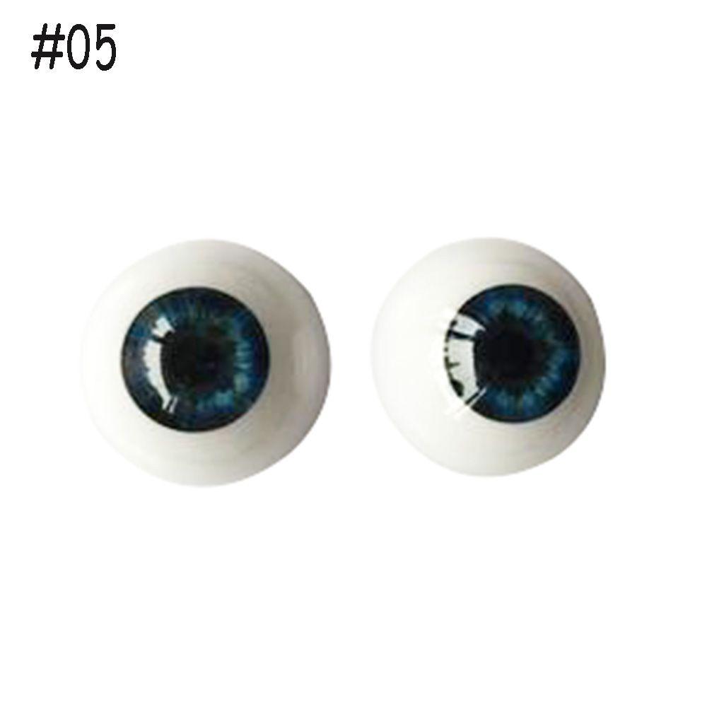 20MM Kids Toy Real Like Accessories Half Round Hollow Realistic Dolls Eyes Eyeballs 20inch New Baby