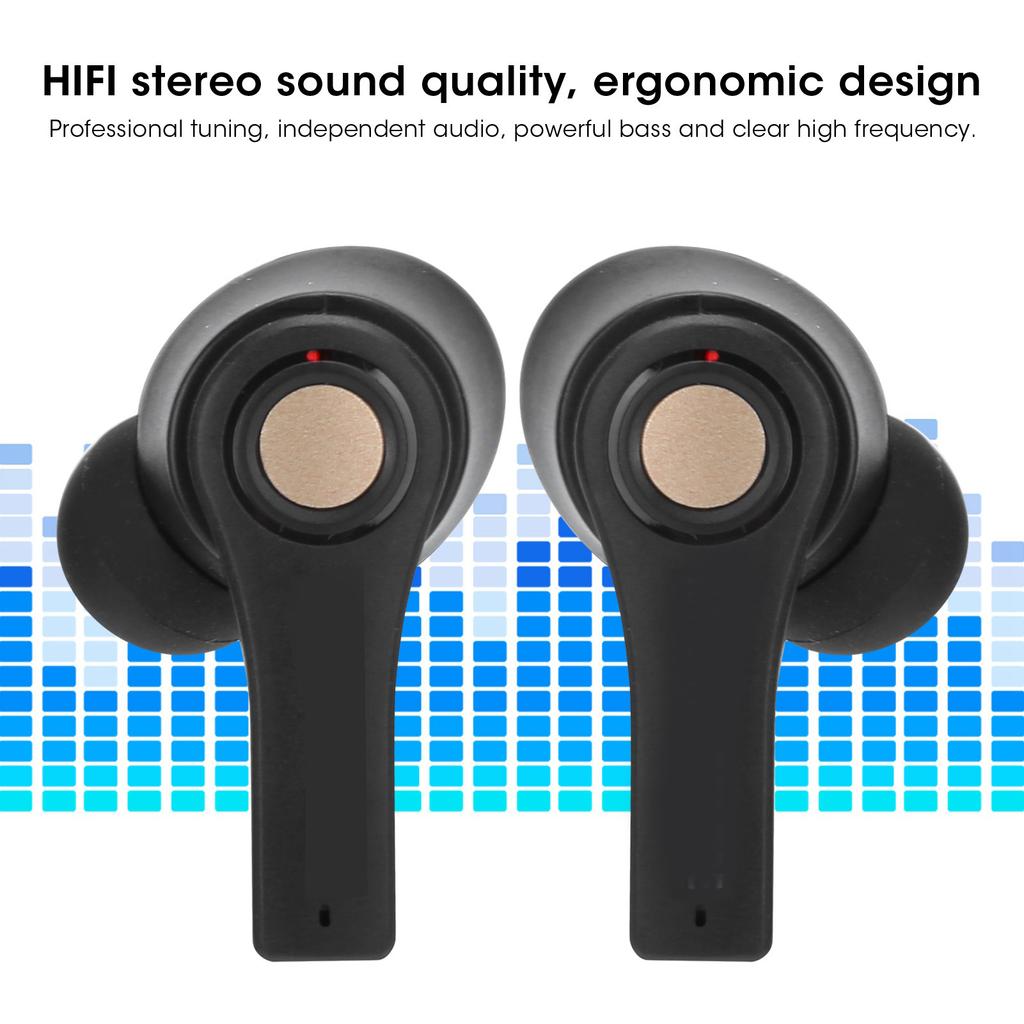 Ts100 For 5.3 Wireless Headset Sweatproof HIFI Stereo Sport Earphone with Microphone