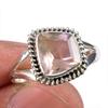 Натуральный аметрин драгоценный камень ручная работа 925 чистое серебро ювелирное кольцо размер 7.5 Z8c09