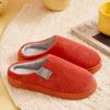 Women's  Thick Soft Bottom Home Slippers Household Plush Slippers Anti-slip Thermal Slippers Indoor Winter