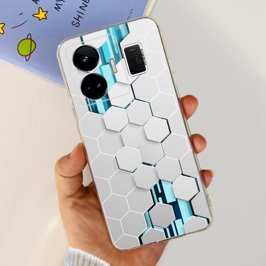 Для Realme GT3 RMX3709 Крутой Мультяшный Чехол-Дракон Для Realme GT 3 GT3 240W 5G Мягкие Силиконовые TPU Чехлы