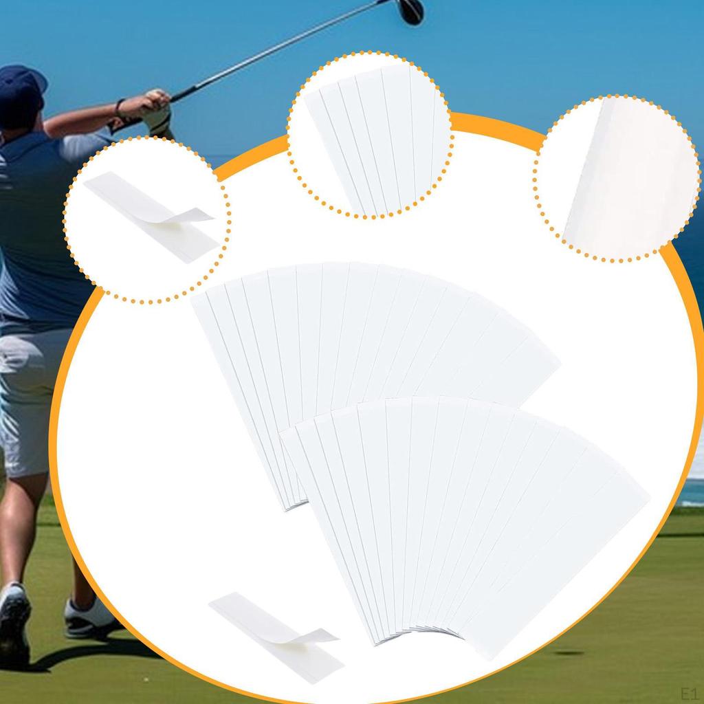 Премиальная двусторонняя лента для гольф-грипов; X 10" Запасные полоски для клуба - 30 штук