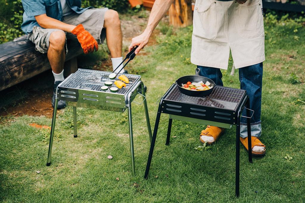 Подставка для печи для барбекю Onoe Seisakusho, походное оборудование, печь для барбекю, гриль, BBQ Seven (ОНОЭ) CR-S [Колеса костра]