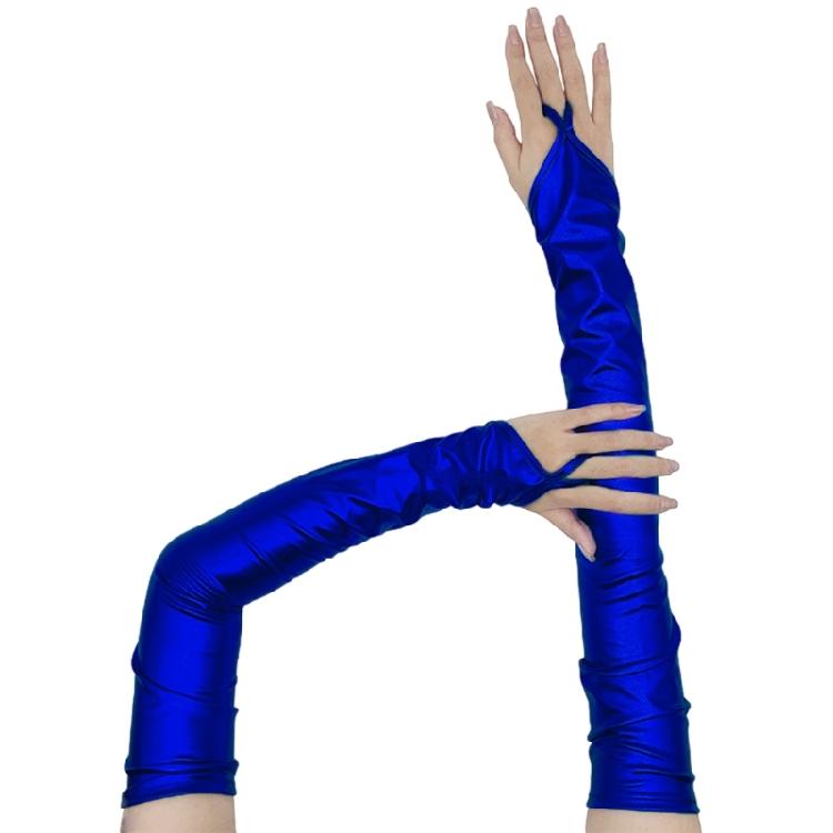 Перчатки из ПУ кожи для официальных мероприятий, перчатки для вечеринок, элегантные перчатки для ночного клуба, перчатки для выступлений взрослых, длинные перчатки без пальцев