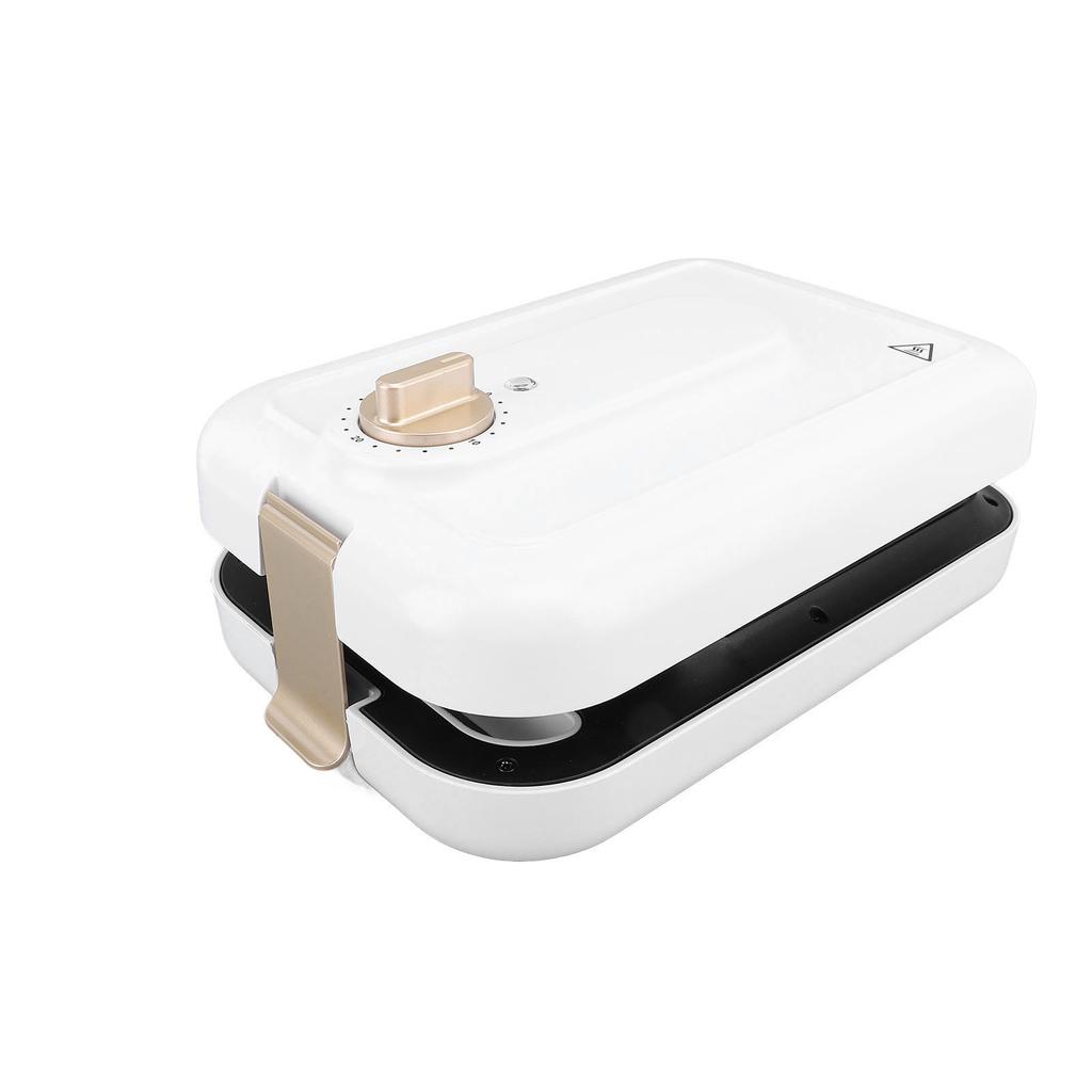 Вафельница 600 Вт, сэндвичница с антипригарным покрытием, съемная электрическая панини-пресс, таймер