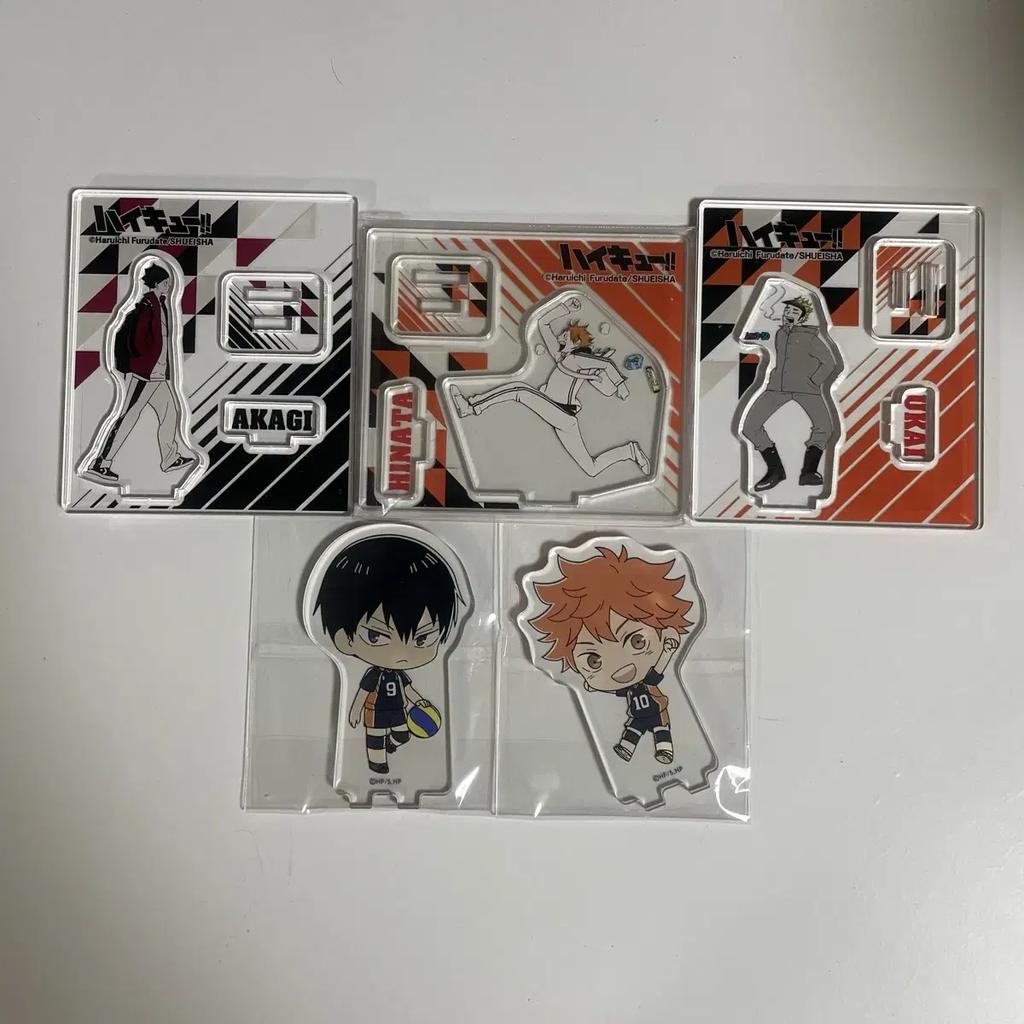 Haikyu Hinata Kageyama Ukai Karasuno High School Acrylic Stand