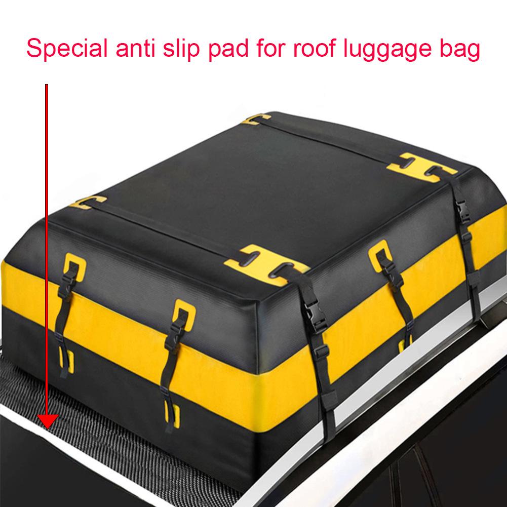 1 Pc 120x100cm Car Trunk Anti-Slip Flexible Mat For Car Roof Trunk For Suv Rear Protective Luggage Foldable Vehicle Cargo Net