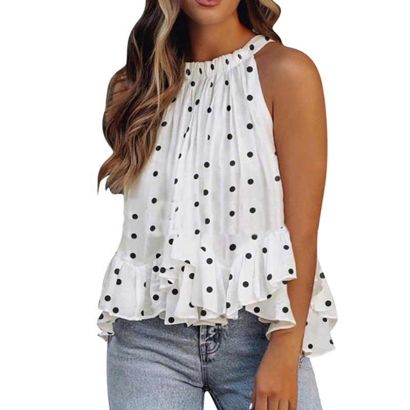 Летний женский топ с принтом и воротником, сексуальный, удобный, на шнуровке