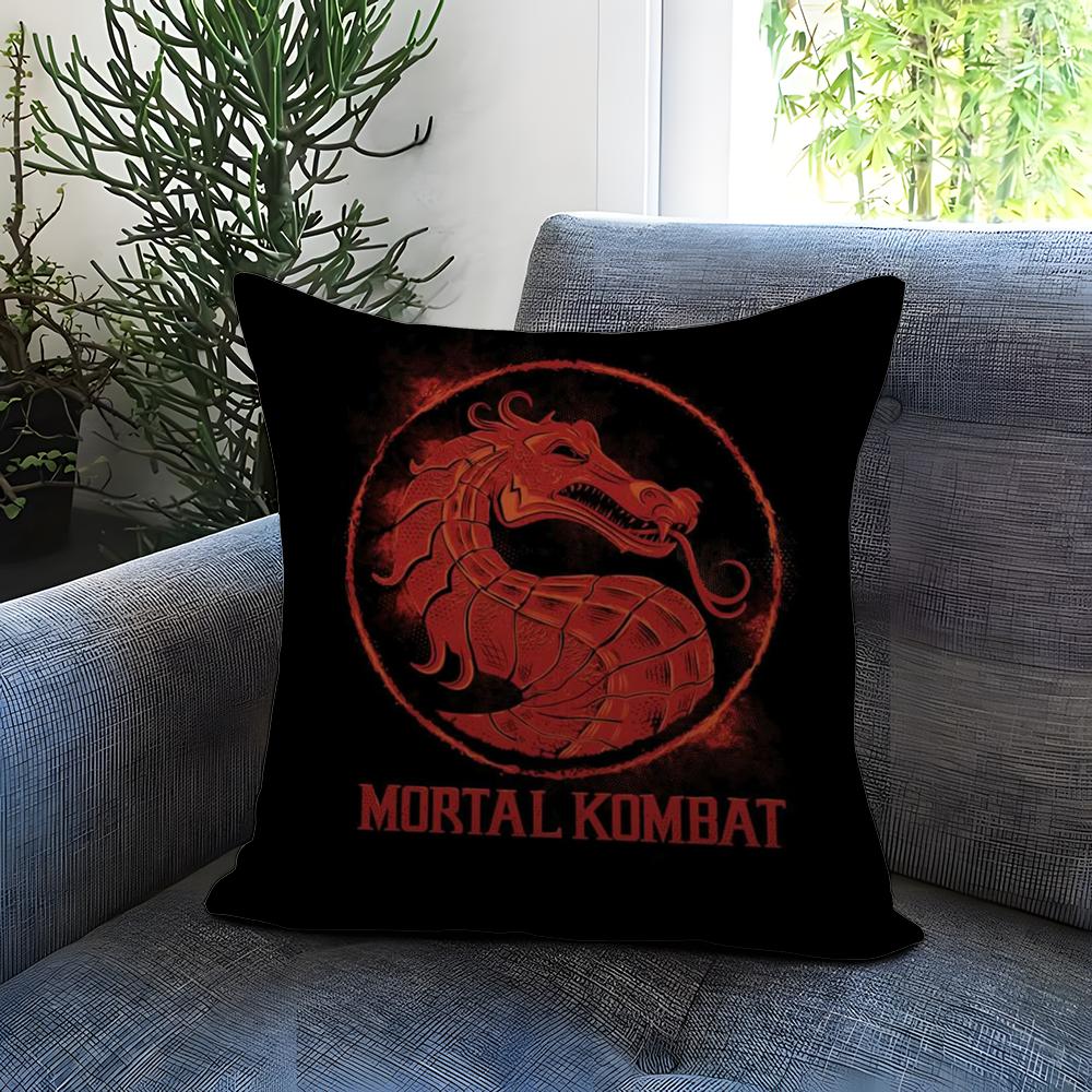 M-Mortal Kombat Наволочка Удобная Двусторонняя Наволочка Идеально для Автомобиля Дивана Спальни и Других Мест