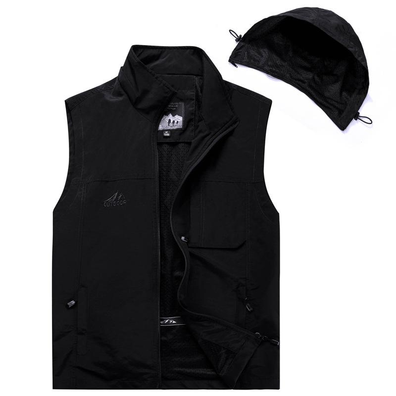 Дышащая мужская зимняя куртка с несколькими карманами