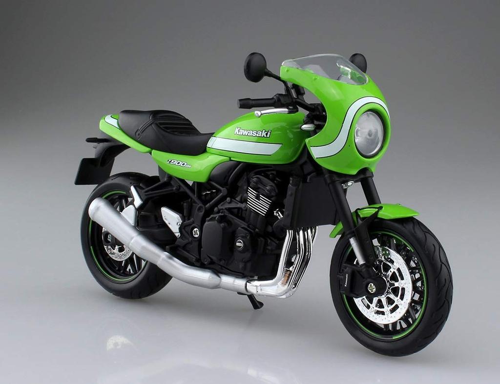 Maisto Completed Bike Kawasaki Z900RS Cafe Vintage Lime Green 1/12