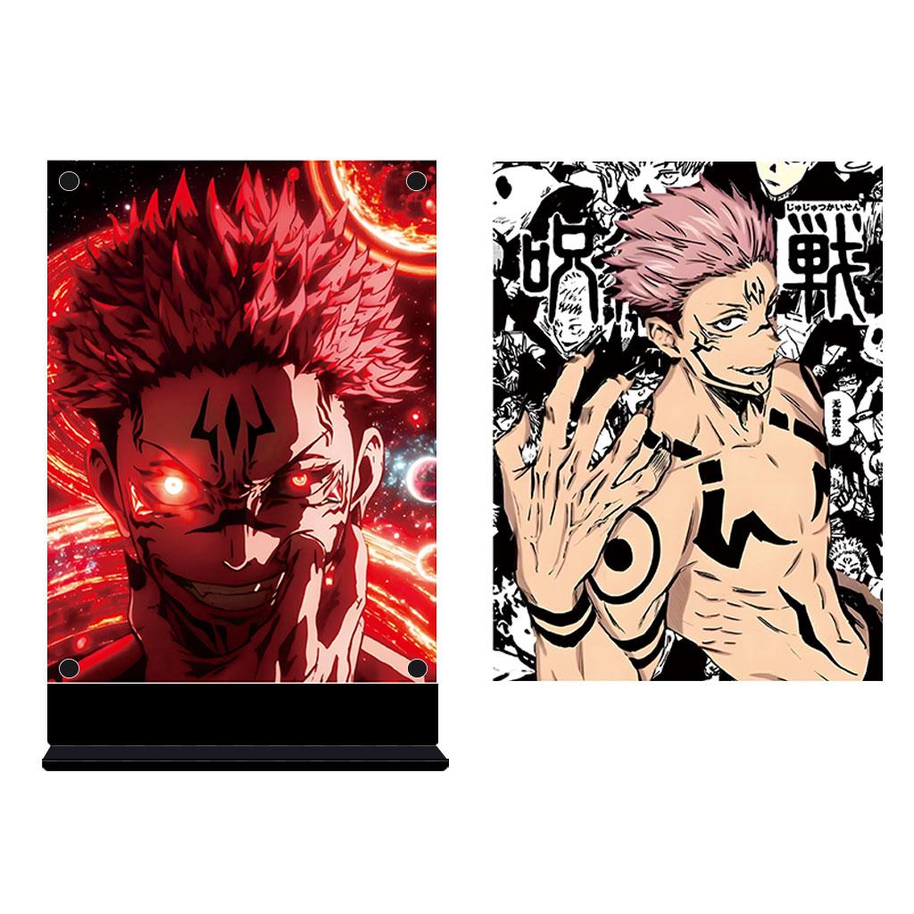 Led Backlit Poster One Piece Anime Night Light for Birthday Gift Bedroom Nightlight Game Room Deco Table Lamps Sign Zoro