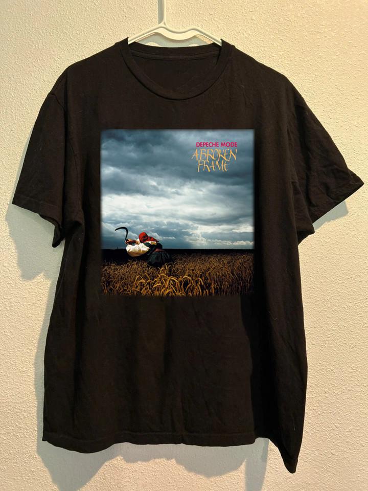 Новая футболка Depeche Mode 'A Broken Frame' Подарок для фанатов Черная S-5XL Футболка FF103 Унисекс