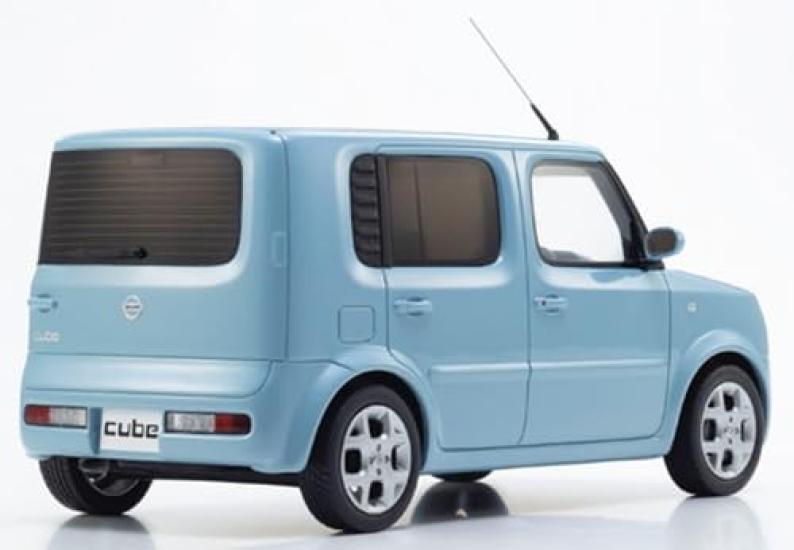 Samurai Nissan Cube Air Blue Finished Product 1/18