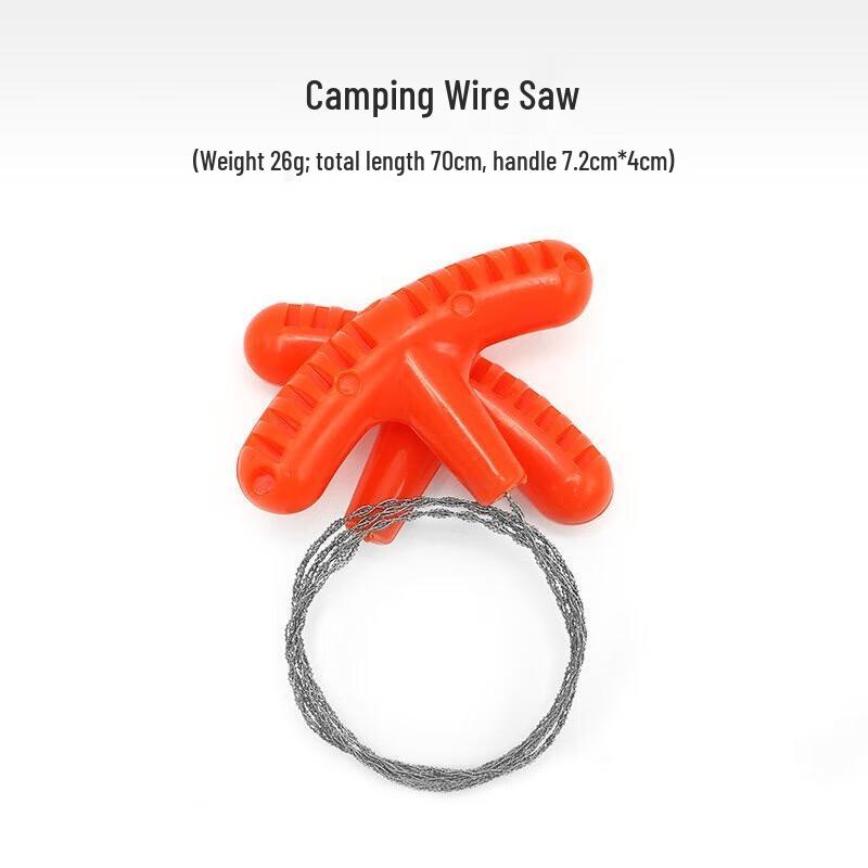 ZISIZ Outdoor Mini Stainless Steel Pocket Wire Saw