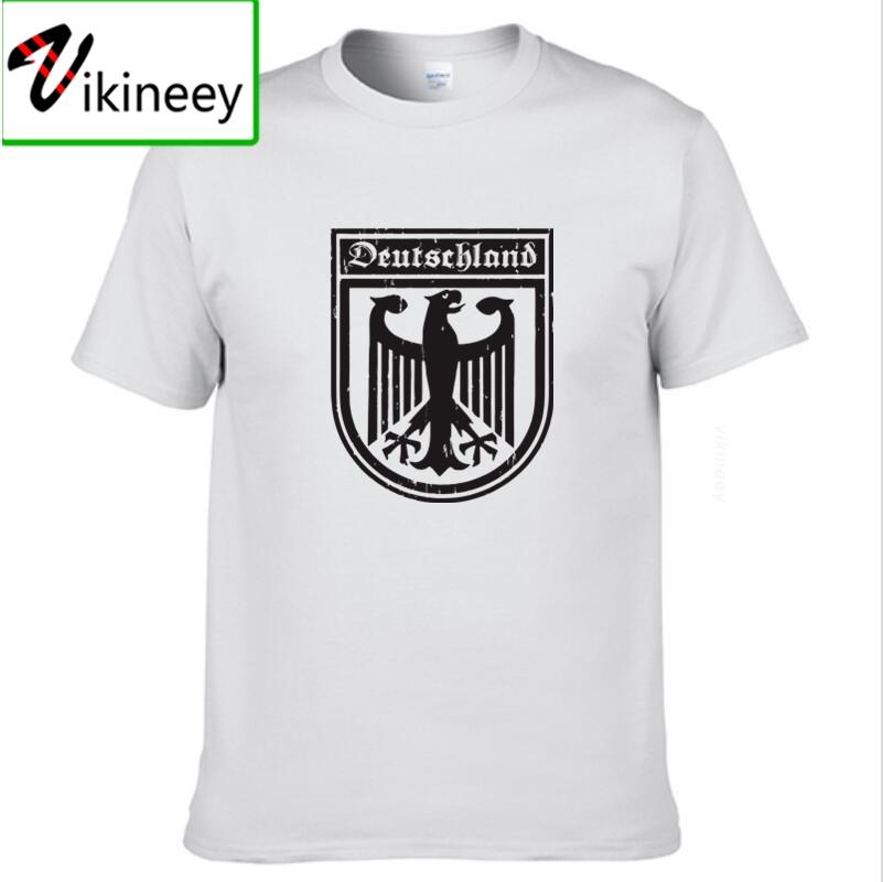 Германия GerUnisex Флаг Герб GerUnisexy Орел Футболка Унисекс Новая Мода Унисекс Круглый Вырез Футболка Харадзюку Топы Рубашки День Отца
