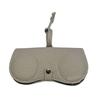 PU Leather Sunglasses Pouch with Keyring SunGlasses Holder Hanging Sunglasses  Eyewear Accessories