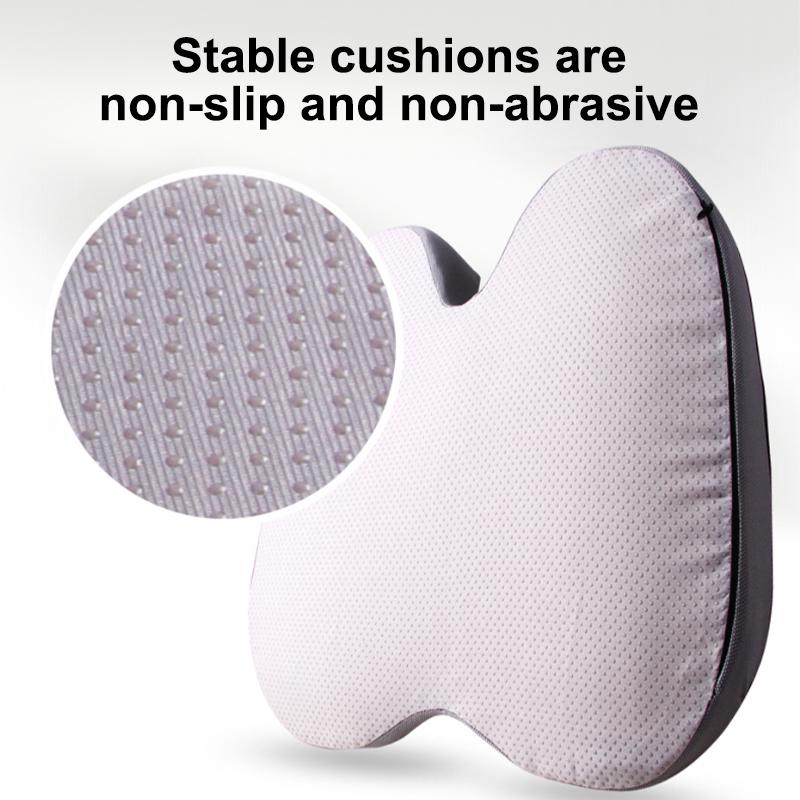 SEAMETAL Подушка на автомобильное сиденье из пены с эффектом памяти Облегчение боли Подушка для автокресла Идеально подходит для дома и офиса