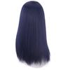 Высококачественный парик для косплея Arcane Caitlyn, аниме, темно-синие длинные прямые термостойкие синтетические волосы, парики шерифа Пилтовера