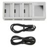 Drone Battery Charging Hub 2 Way Support 3 Batteries USB LCD Display Battery Charger for DJI Mini 3