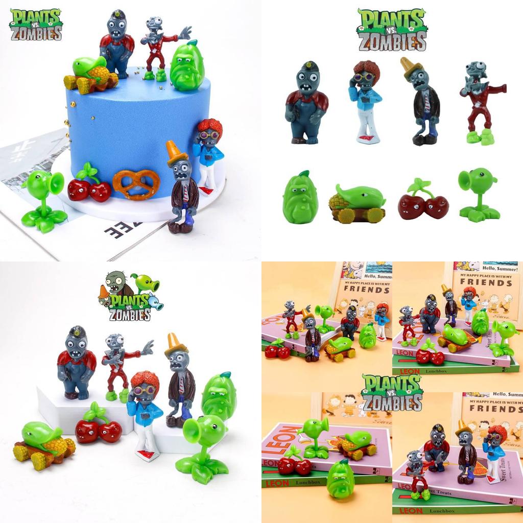 Unique Plant Vs. Zombie Cake Decoration Suitable For Youth Ages 15-35