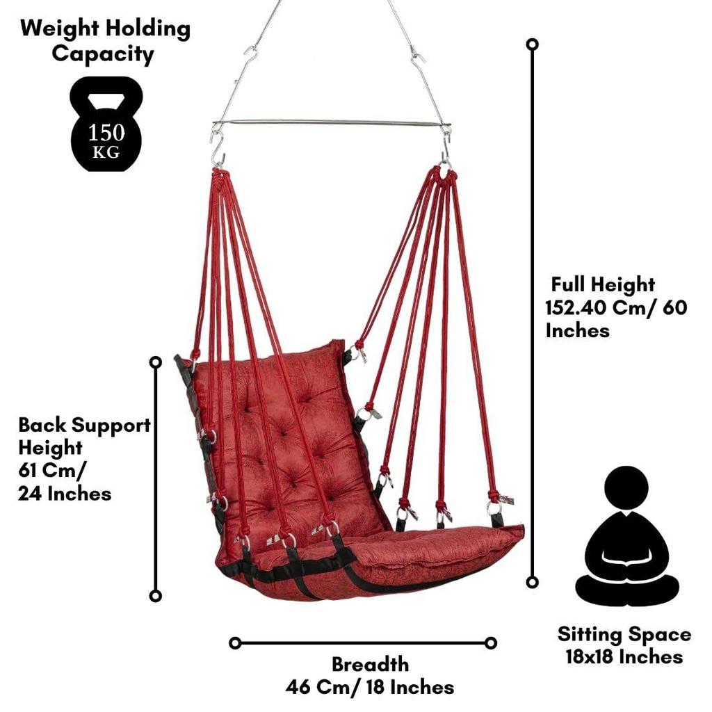 Indoor Home Swing/Swing for Adults/Jhula for Adults/Swing for Living Room/Swing for Adults for Home/Swing for Balcony