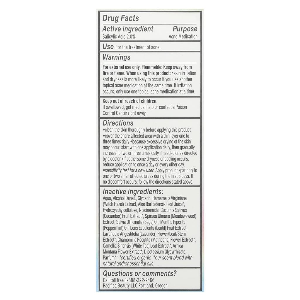 Pacifica Dry It Out, точечный гель для лечения акне, максимальная эффективность, 1 жидкая унция (29 мл)