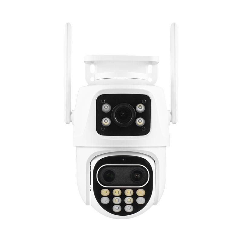 360° Panoramic Outdoor HD Triple-Lens Remote Camera