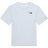 The North Face Loose Fit Round Neck Short Sleeve T-Shirt Men tops Light-Blue NT7UR17D