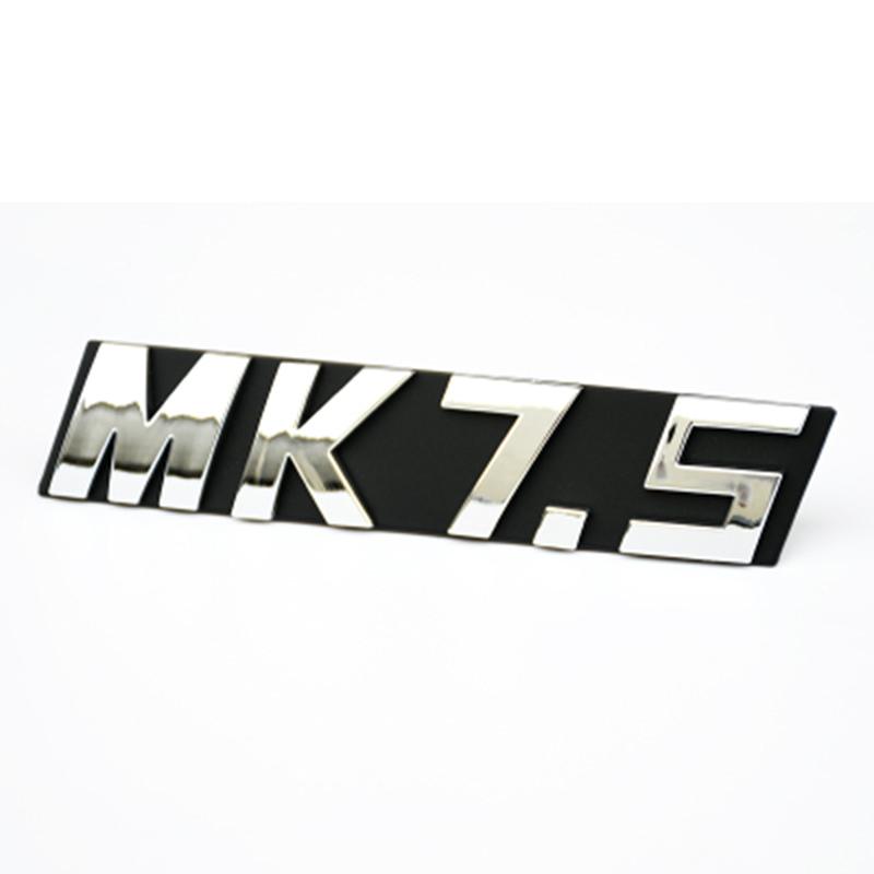AGLNX1 Car Front Grille Emblem Badge Decals Sticker For VW GOLF 6 7 MK6 MK7 MK7.5 2008-2018 Volkswagen Car Styling Accessories