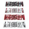 Model3 автомобильные наклейки с логотипом в клетку ModelY Tail Tag Grid Decal Auto Metal Letter Decoration для Tesla Model 3 SXY 2023 Аксессуары