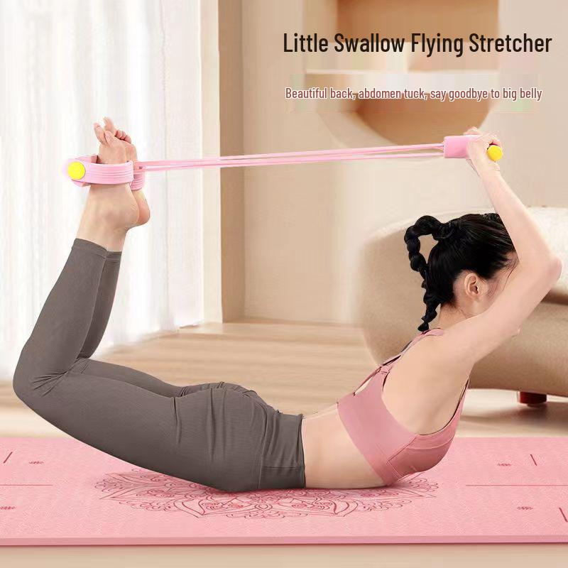 Эластичная лента сопротивления для ног для упражнений на пресс и абдоминальной йоги