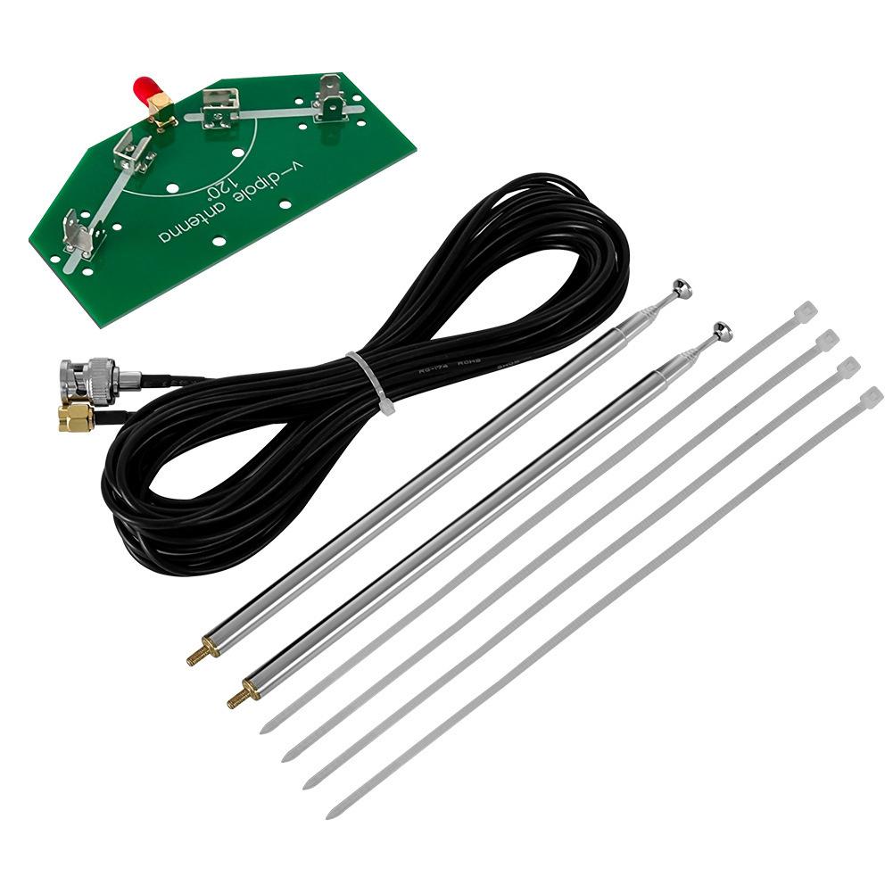 1 Set137MHz V-type Dipole Antenna DIY Kit For Horn Pole Antenna Satellite Aviation Cloud Map, Dipole Antenna Signal Reception