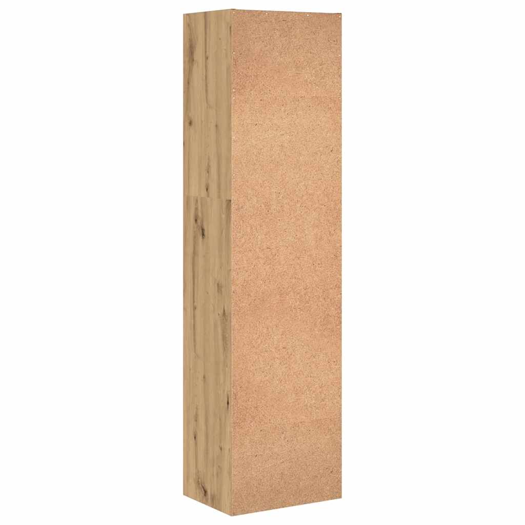 Bookshelf Artisan Oak 40 x 30 x 152 cm Engineered Wood