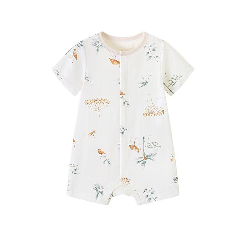 YEEHOO Baby Unisex Thin Short Sleeve Romper