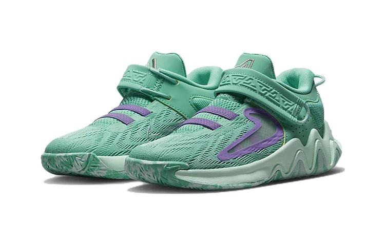 Nike Giannis Immortality 2 Giannis Низкие Performance Баскетбольные кроссовки Зеленые Детские DQ1942-300