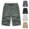 Мужские повседневные цветные карманные пляжные рабочие брюки-карго на открытом воздухе, шорты, брюки