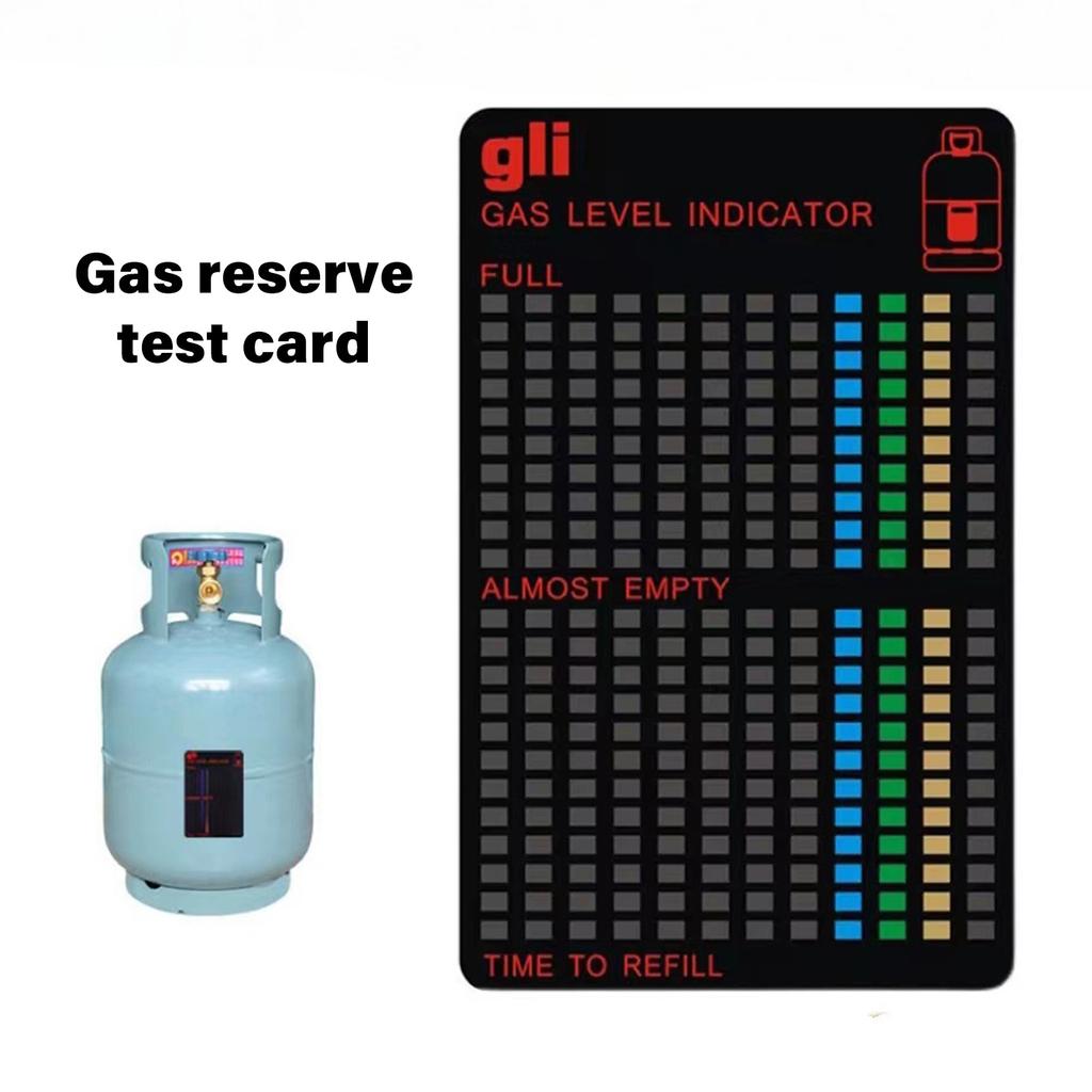 2Pcs Magnetic Gas Tank Level Indicator Reusable Meter With 22 Level Scale For BBQ Tank Monitoring