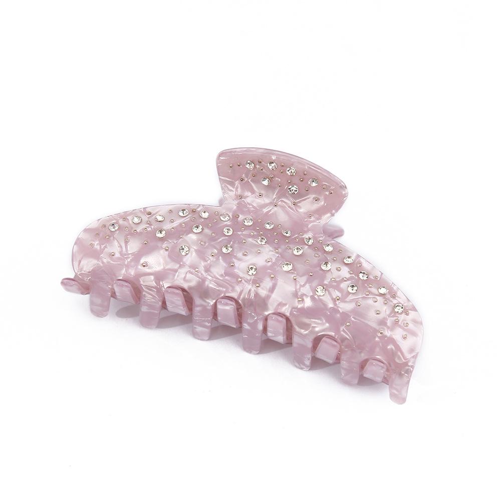 Корейская большая простая модная заколка-клипса «акула» - аксессуар для волос желеобразного цвета