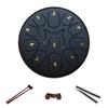 Steel Tongue Drum Compact Design Portable Easy To Use 11 Notes 6 Inches Rain Drum Musical Percussion Instrument