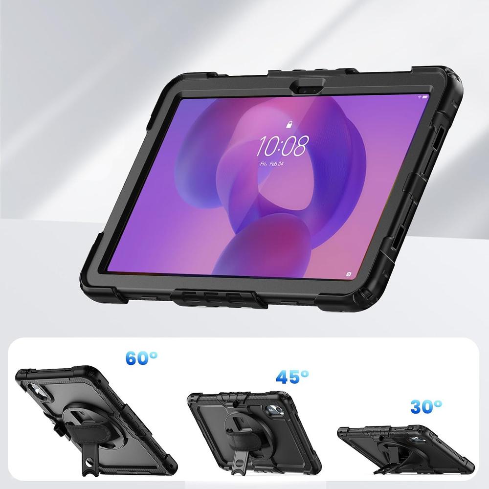 Armored case for Lenovo Idea Tab 11" / Tab K11 11" (2nd gen.), 360 protection with stylus holder, black