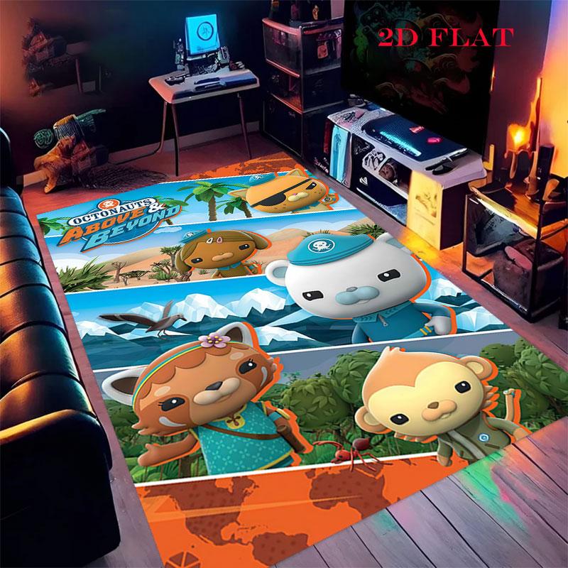 Octonauts Glory Carpet Rug for Living Room Bedroom Home Sofa Decoration,Kids play Nonslip Floor Mat