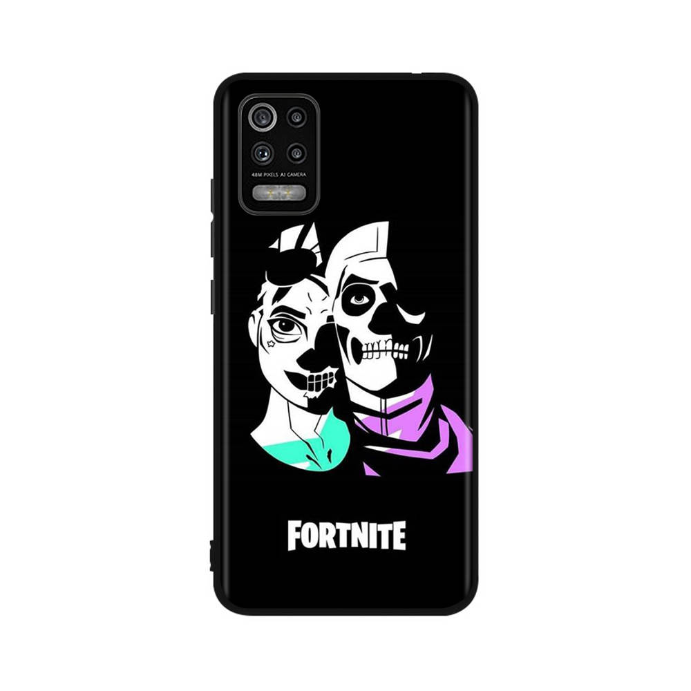 RT90 забавный чехол Fortnite для Samsung A04 A14 A23 A34 A54 M23 M33 M52 M53 Realme 10 9 C30S C35 C55 VIVO Y02S Y21 Y33S Y51 X80 Pro прозрачный чехол