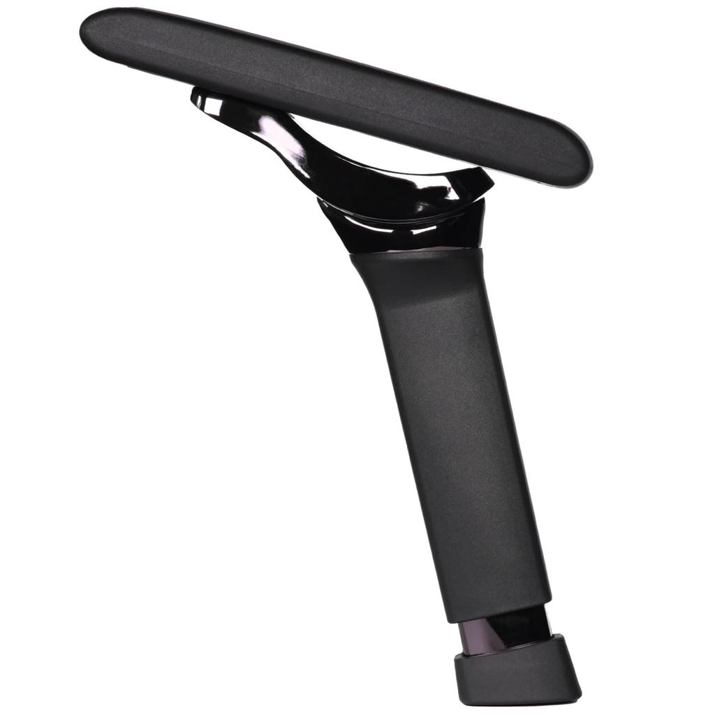 Подлокотник Arozzi Infinity, Черный Темный Хром, Вращение на 360°, Наклон и Регулируемый, AZ-INFINITY-BK (Официальный японский продукт)