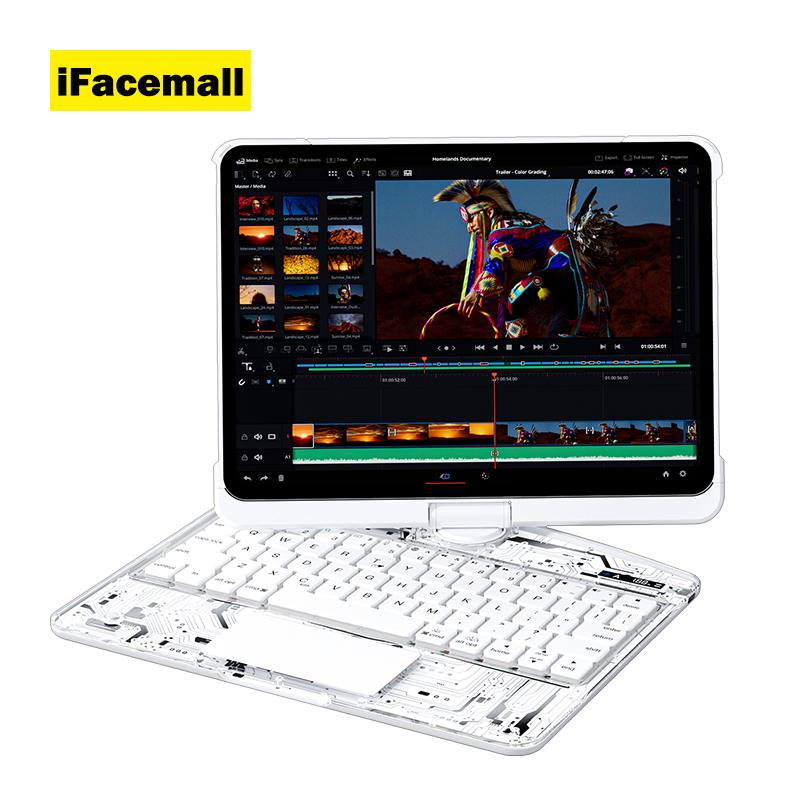 IFacemall В наличии Многоугольная Регулируемая Поворотная на 360° Клавиатурная Крышка для 360 case ipad Pro 11 дюймов ipad 10.2/10.9 Дюймов I Pad