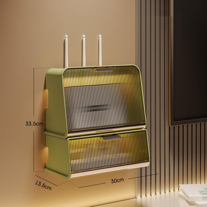 Коробка для хранения маршрутизатора, полка, настенный органайзер для Wi-Fi, коробка для розеток без перфорации, коробка-органайзер для телеприставки, коробка для хранения в гостиной